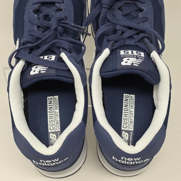 NEW BALANCE 515 Classic Sneakers Men's Size 8.5 Navy White ML515NVY New
